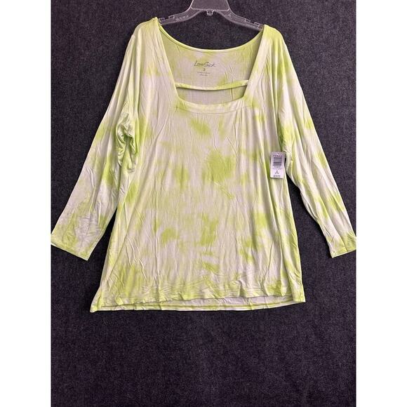 NWT Torrid Lovesick Tie Dye Top 3 3X  Flowy Hippie Artsy - Picture 1 of 6